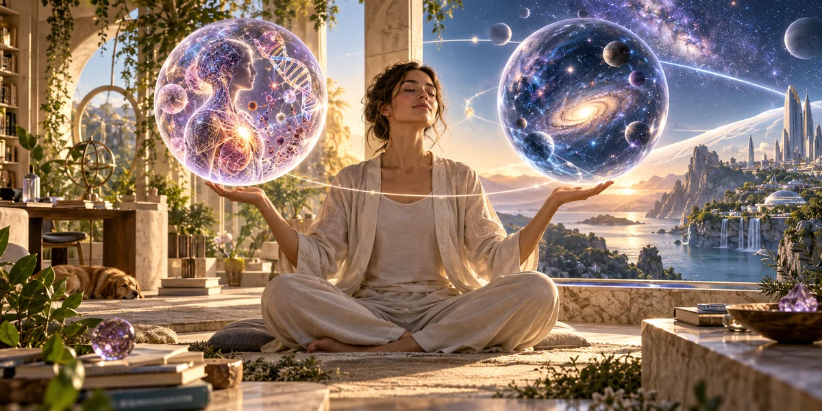 宇宙的完整性：从内在走向外在，再回归内在