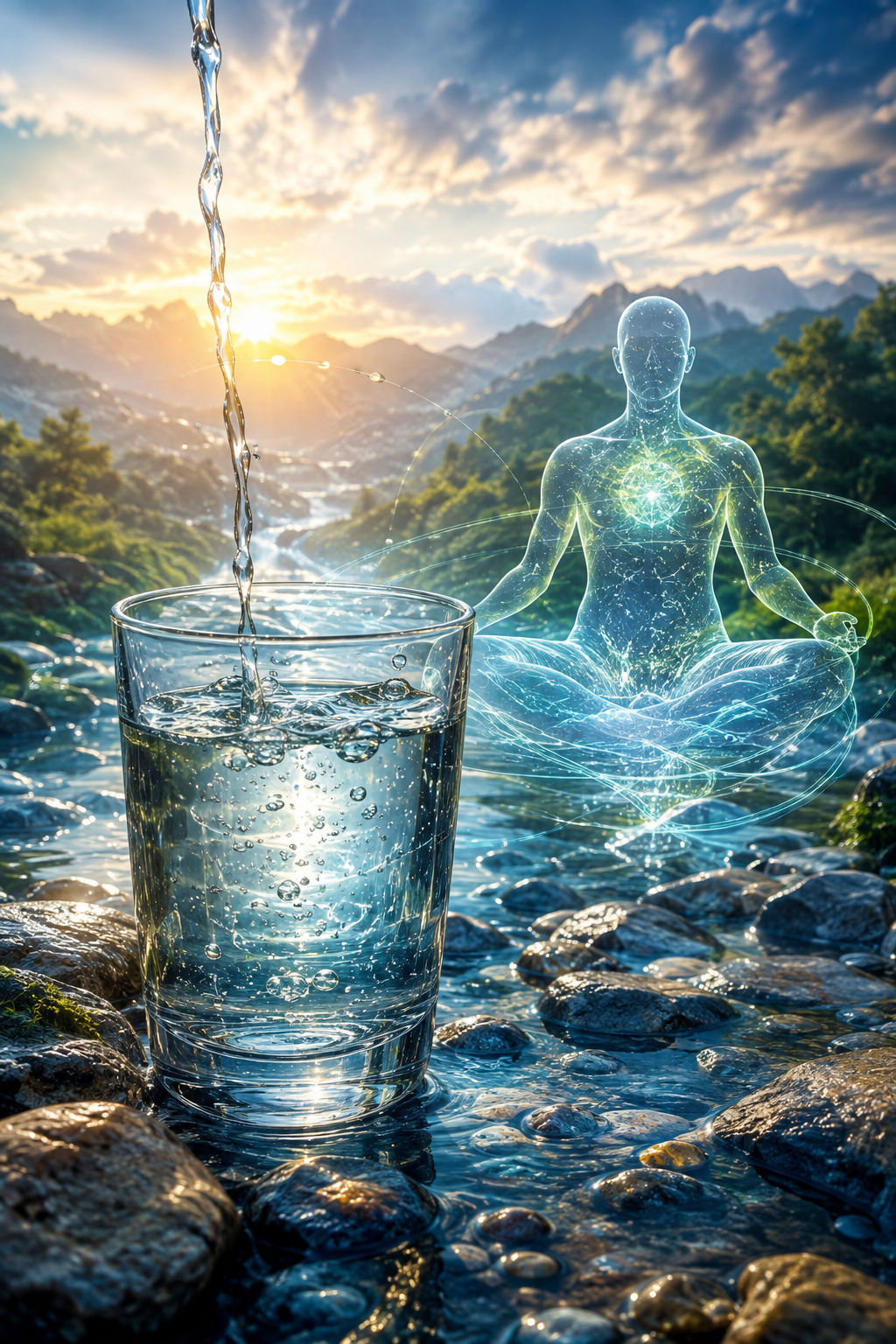 健康。身体。水。